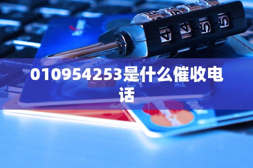010954253是什么催收电话
