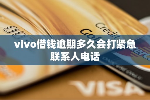 vivo借钱逾期多久会打紧急联系人电话