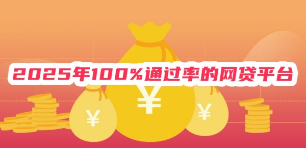 2025年100%通过率的网贷平台