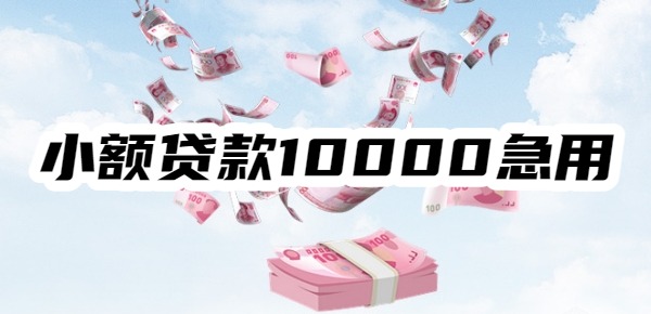 小额贷款10000急用不看征信