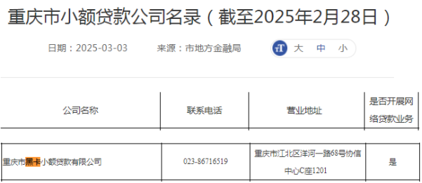 重庆黑卡小额贷款是什么app