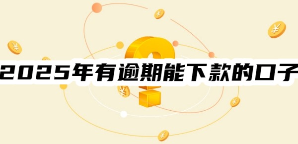 2025年有逾期能下款的口子