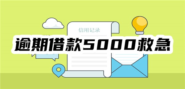 逾期借款5000救急的平台