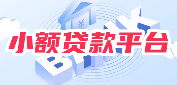 小额贷款无征信秒通过的平台